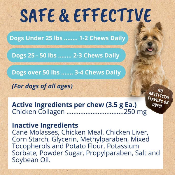 Under the Weather Collagen Soft Chews for Dogs