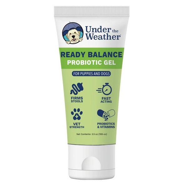 Under the Weather Ready Balance Probiotic Gel Squeezable Dog Supplement