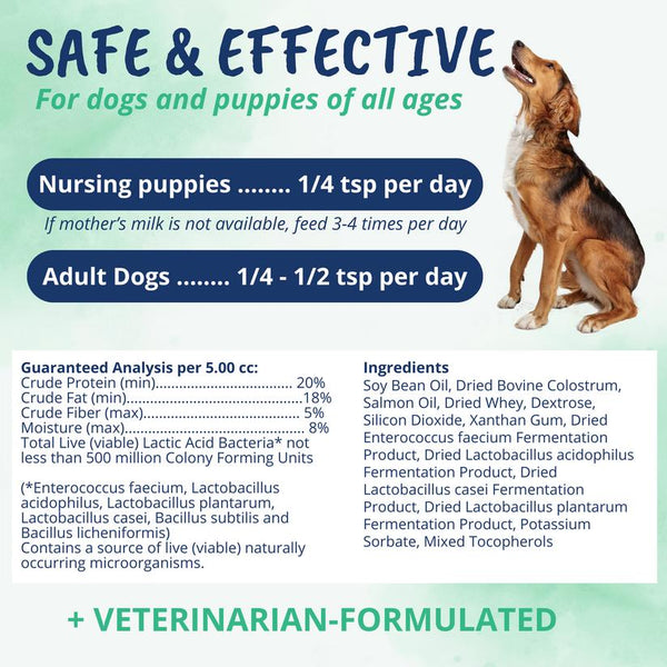 Under the Weather Vital Colostrum Gel Squeezable Dog Supplement