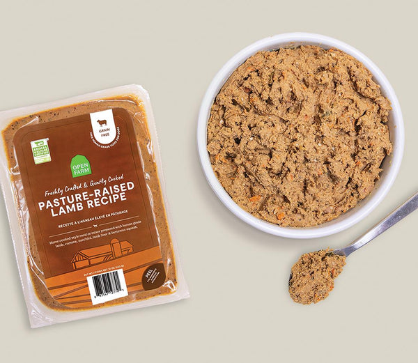 Open Farm Gently Cooked Pasture-Raised Lamb Recipe Grain-Free Frozen Dog Food