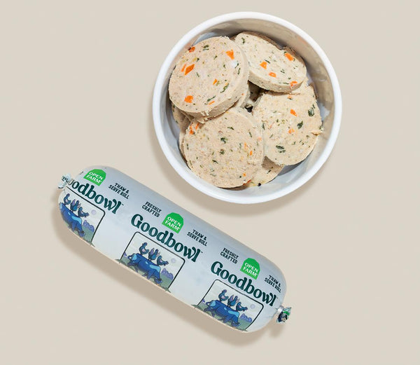 Open Farm Goodbowl Gently Cooked Chicken & Grass-Fed Beef Roll Frozen Dog Food