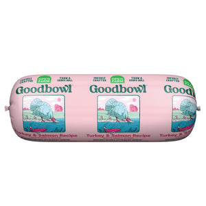 Open Farm Goodbowl Gently Cooked Turkey & Salmon Roll Frozen Dog Food