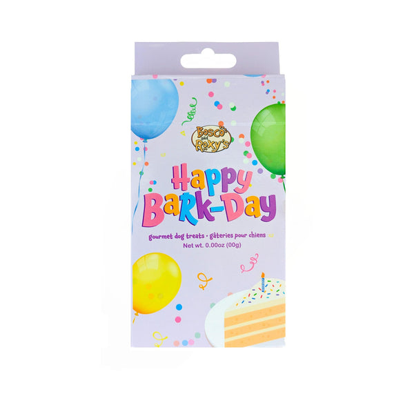 Bosco & Roxy's It's Your Bark-day Card Box Prepackaged Dog Treats