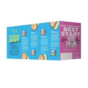 Tiki Cat Baby Pate Variety Pack Kitten Wet Cat Food Can