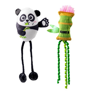 KONG Scrattles Panda Catnip Cat Toy
