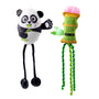 KONG Scrattles Panda Catnip Cat Toy