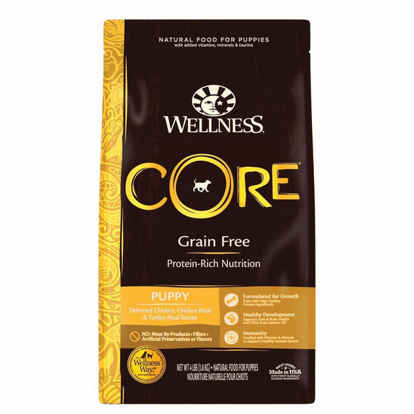 Wellness CORE Grain-Free Puppy Chicken & Turkey Dry Dog Food