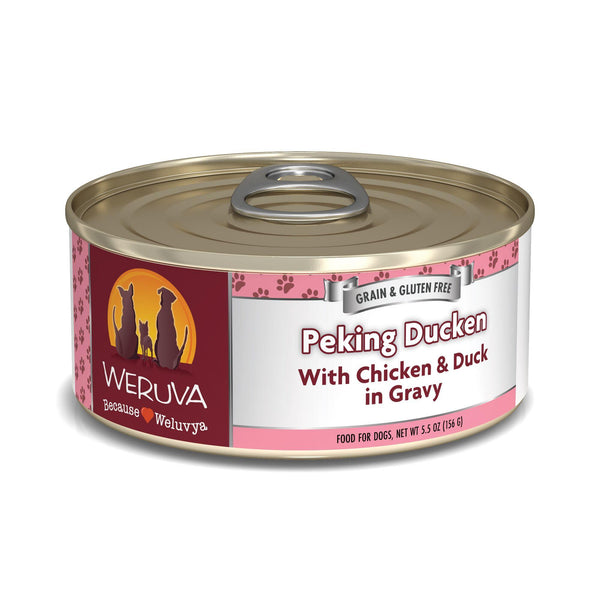 Weruva Classic Dog Peking Ducken with Chicken & Duck in Gravy Wet Dog Food Can