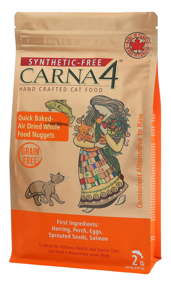 Carna4 Fish Formula Quick-Baked Nuggets Air-Dried Cat Food