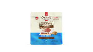Primal Duck with Turkey & Fish Formula Nuggets Raw Freeze-Dried Dog Food