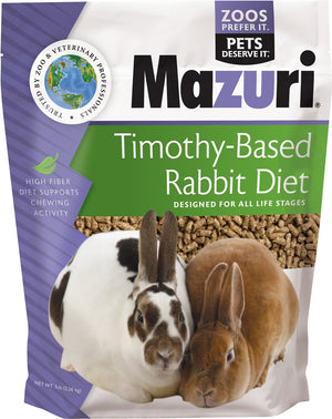 Mazuri Timothy-Based Rabbit Food, 5-lb