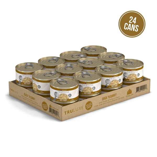 TRULUXE Quick 'N Quirky with Chicken & Turkey in Gravy Wet Cat Food Can