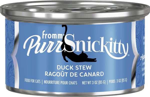 Fromm PurrSnickitty Duck Stew Wet Cat Food Can