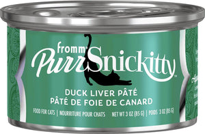 Fromm PurrSnickitty Duck Liver Pate Wet Cat Food Can