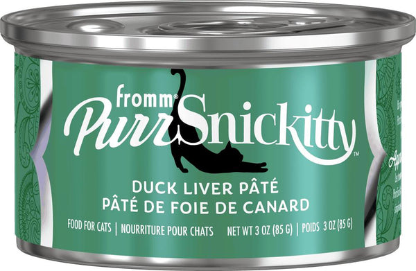 Fromm PurrSnickitty Duck Liver Pate Wet Cat Food Can