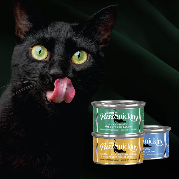 Fromm PurrSnickitty Duck Liver Pate Wet Cat Food Can