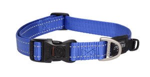 Rogz Utility Classic Dog Collar, Blue