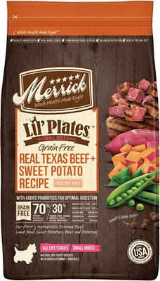 Merrick Lil' Plates Grain-Free Real Beef & Sweet Potato Dry Dog Food