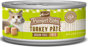 Merrick Purrfect Bistro Grain-Free Turkey Pate Canned Cat Food