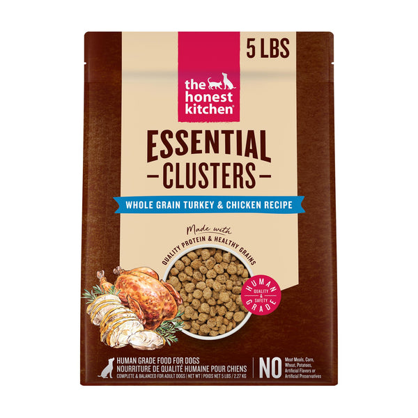 The Honest Kitchen Essential Clusters Whole Grain Turkey & Chicken Dry Dog Food
