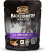 Merrick Backcountry Morceaux Sans céréales en Sauce Recette au Vrai Lapin Sachets de nourriture pour chats