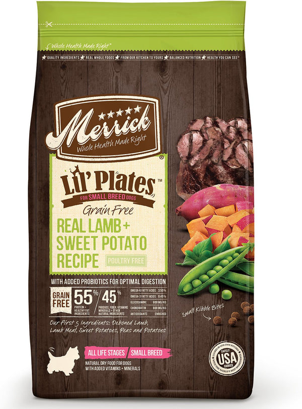 Merrick Lil' Plates Grain-Free Real Lamb & Sweet Potato Dry Dog Food