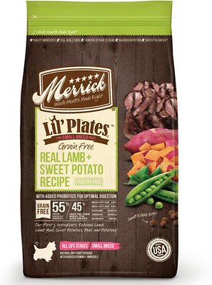 Merrick Lil' Plates Grain-Free Real Lamb & Sweet Potato Dry Dog Food