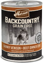 Merrick Backcountry Grain-Free Chunky Venison & Beef Dinner in Gravy Canned Dog Food