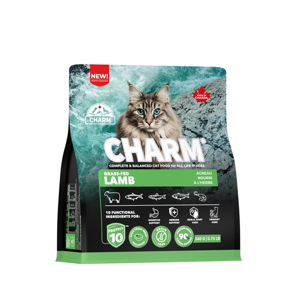 Charm Pet Food Grass-Fed Lamb Dry Cat Food