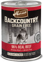 Merrick Backcountry Grain-Free 96% Real Beef Recipe Canned Dog Food