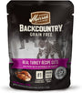 Merrick Backcountry Grain-Free Morsels in Gravy Real Turkey Recipe Cuts Cat Food Pouches