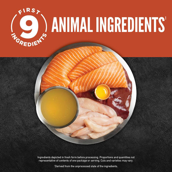 ORIJEN Chunks & Shreds Salmon & Chicken Entree Wet Cat Food Can