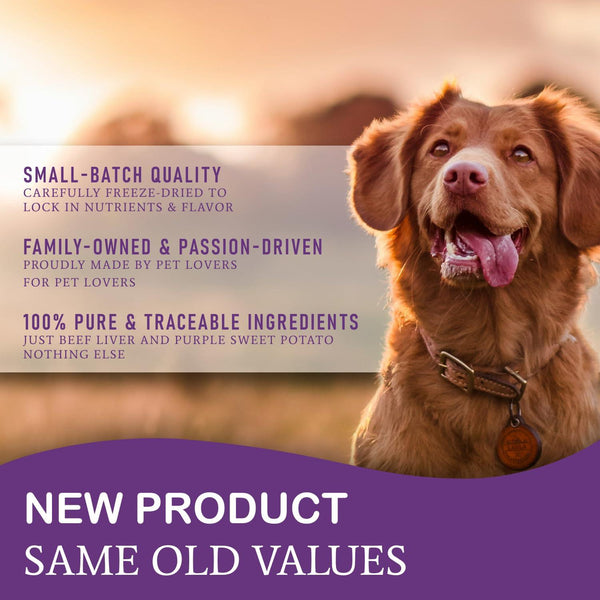Benny Bully's Deep Purple Freeze-Dried Dog Treats