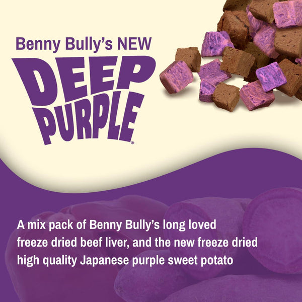 Benny Bully's Deep Purple Freeze-Dried Dog Treats