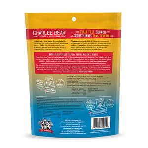 Charlee Bear Crunch Bacon & Blueberry Grain-Free Dog Treats (CA)