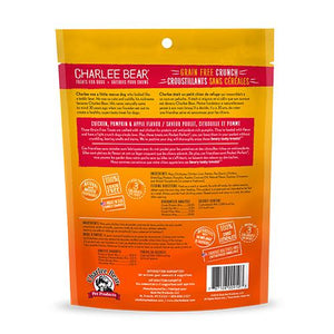 Charlee Bear Crunch Chicken, Pumpkin & Apple Grain-Free Dog Treats (CA)