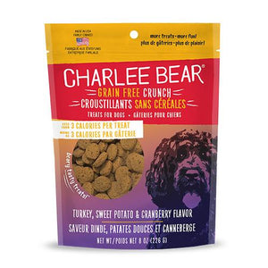 Charlee Bear Crunch Turkey, Sweet Potato & Cranberry Grain-Free Dog Treats (CA)