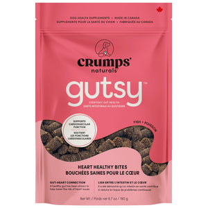 Crumps' Naturals Gutsy Heart Healthy Bites Dog Supplement