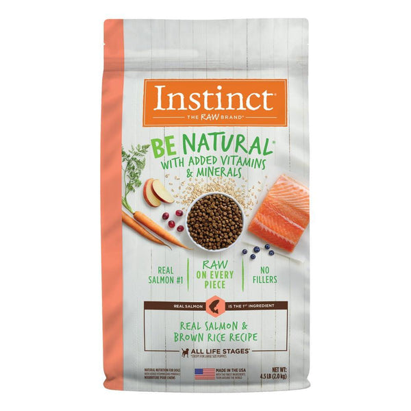 Instinct Be Natural Real Salmon & Brown Rice Dry Dog Food
