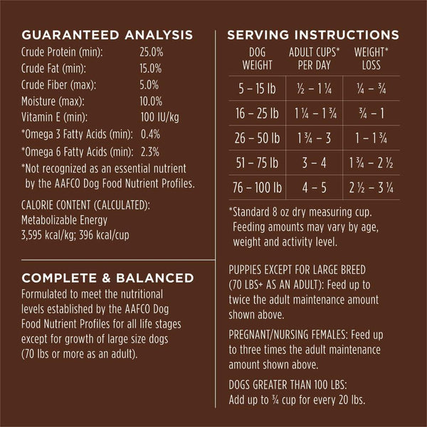 Instinct Be Natural Real Salmon & Brown Rice Dry Dog Food