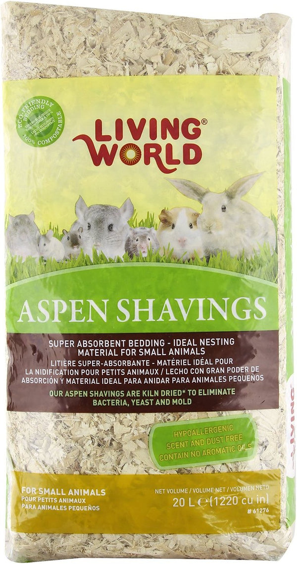 Living World Aspen Shavings Small Animal Bedding