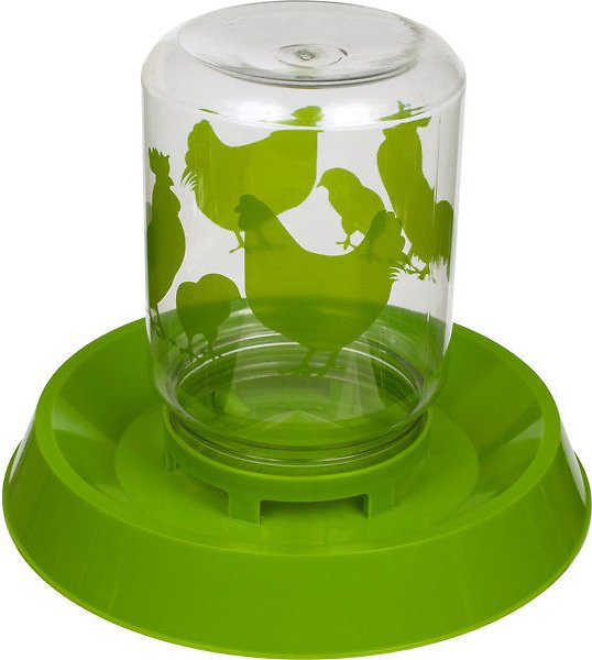 Lixit Chicken Feeder & Waterer, 64-oz.