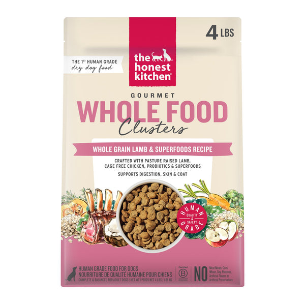 The Honest Kitchen Gourmet Whole Food Clusters Lamb Whole Grain Dry Dog Food