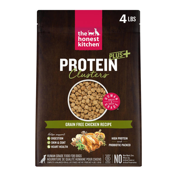 The Honest Kitchen Protein Plus+ Clusters Chicken Grain-Free Dry Dog Food