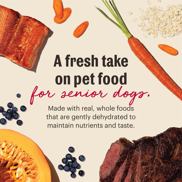 The Honest Kitchen Wholemade Beef, Oat & Salmon Senior Dehydrated Dog Food