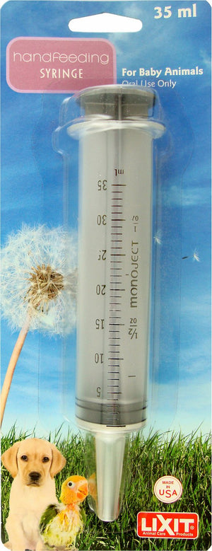Lixit Handfeeding Syringe, 35-ml