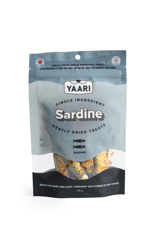 Yaari Single Ingredient Sardine Gently Dried Dog & Cat Treats