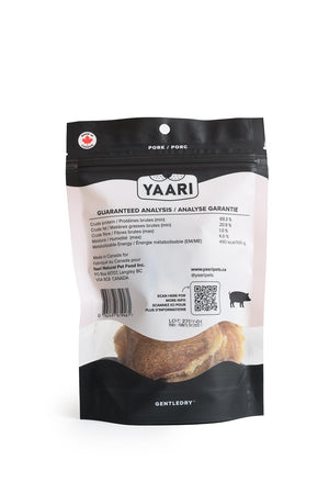Yaari Single Ingredient Pork Gently Dried Dog & Cat Treats