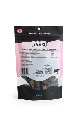 Yaari Single Ingredient Beef Liver Gently Dried Dog & Cat Treats