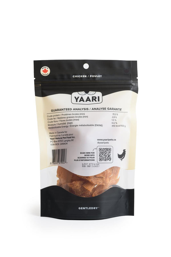 Yaari Single Ingredient Chicken Gently Dried Dog & Cat Treats